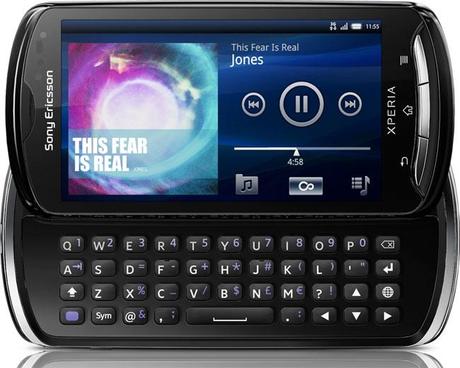 Caratteristiche Sony Ericsson Xperia Pro