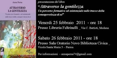 Presentazione del libro Attraverso la gentilezza