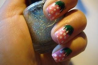 Strawberry NailArt