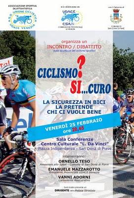 Incontro-dibattito sulla sicurezza in bici