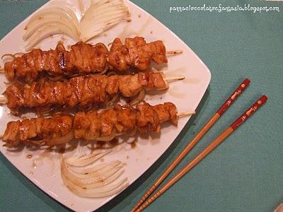 Yakitori ( spiedini di pollo)