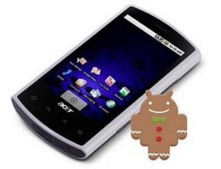 Android 2.3 su Acer Liquid