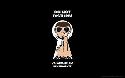 Do Not Disturb Wallpaper By Stain's Graphikz