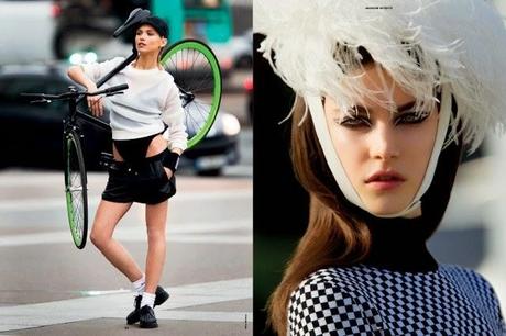 Sporty chic style: sport meets glam