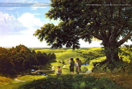 Green Hill Country by Ted Nasmith