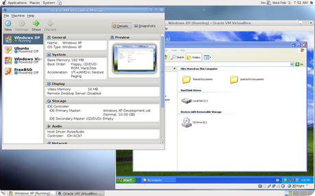 virtualbox gnome