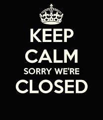 Sorry closed
