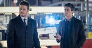 Arrow-Stephen-Amell-with-Grant-Gustin