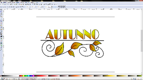 Il risultato finale in Inkscape