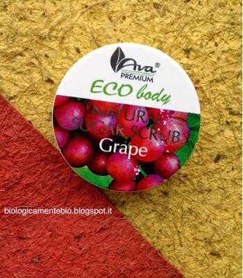 AVA: SUGAR SCRUB  GRAPE + OLIO AL POMPELMO... UN'ACCOPPIATA PERFETTA!