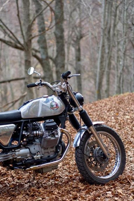 Moto Guzzi Nevada Scrambler by Officine Rossopuro