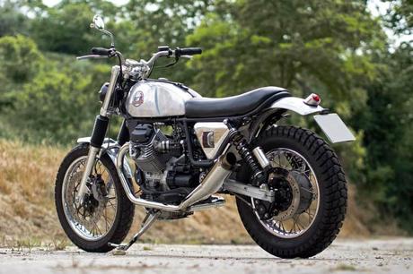 Moto Guzzi Nevada Scrambler by Officine Rossopuro