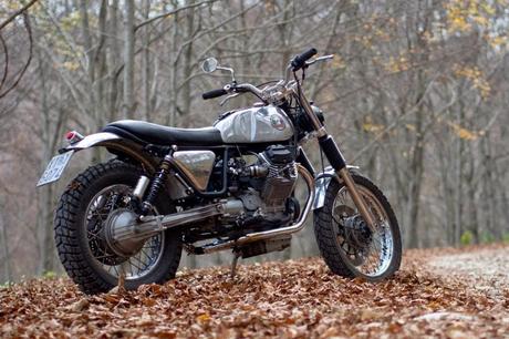 Moto Guzzi Nevada Scrambler by Officine Rossopuro