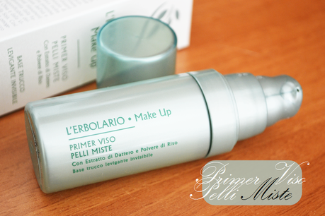 L'Erbolario, Primer Viso Pelli Miste - Review and swatches