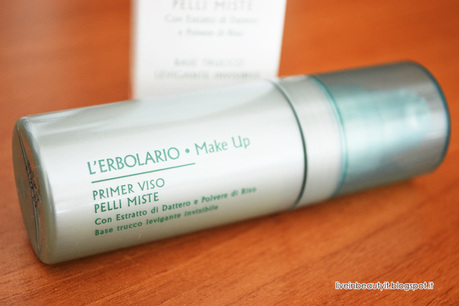 L'Erbolario, Primer Viso Pelli Miste - Review and swatches