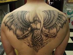 angel tatoo