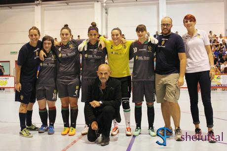 La Juniores della Ternana Futsal che ha disputato la Supercoppa femminile 2014