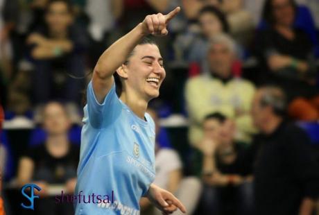 Lucileia, campionessa esemplare della SS Lazio Calcio a 5 femminile