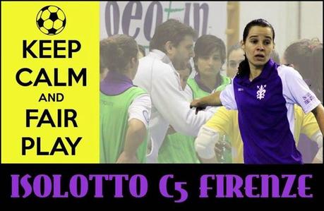 Isolotto firenze calcio a 5 femminile, grande gesto di fair play