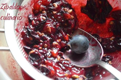 Arroz con leche alla gelatina di uva fragola