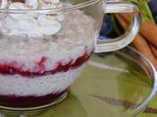 Arroz leche alla gelatina fragola