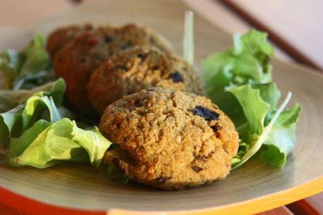 polpette di pollo e melanzane