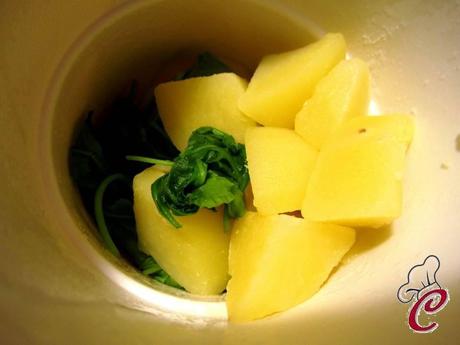 Moscardini in umido con pere e peperoni su crema di patate alla rucola: l'irresistibile stimolo delle sfide