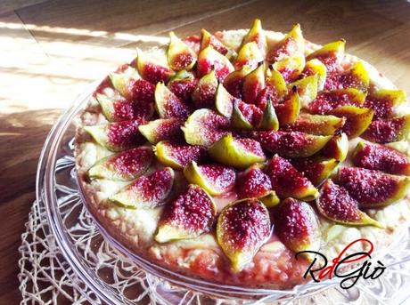 Crostata Settembrina con Crema Pasticcera e Fichi