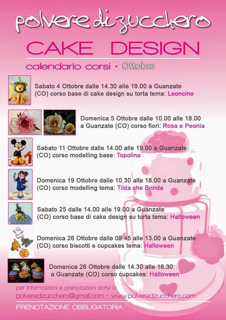 corsi cake design polvere di zucchero torte decorate cupcakes modelling fiori como varese saronno monza brianza lecco