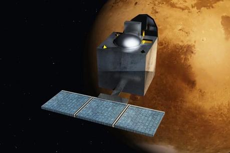La sonda Mars Orbiter Mission (MOM), progettata e lanciata dall’Indian Space Research Organisation, proverà a rilevare la presenza di metano nell’atmosfera marziana cercando ulteriori prove a favore  di forme di vita primitiva sul quarto pianeta del Sistema Solare.