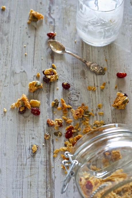 Barrette di granola d'avena