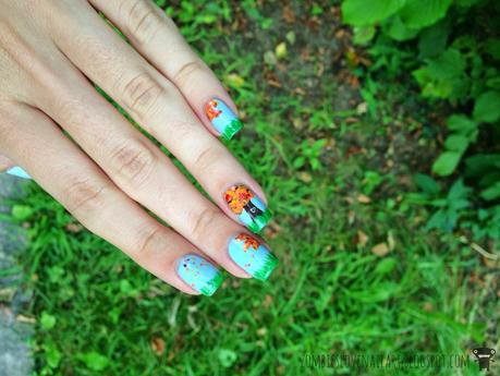 Dancing in September #5: Sara from Zombies love Nailart