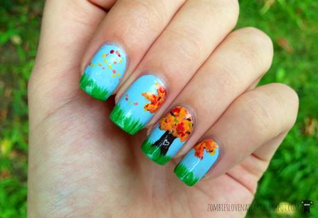 Dancing in September #5: Sara from Zombies love Nailart