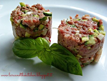 TARTARE DI VITELLONE ESTIVA