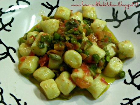 gnocchi ricotta primizie ragu verdure