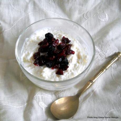 Crema di ricotta e miele