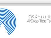 Test AirDrop prima rilascio Yosemite