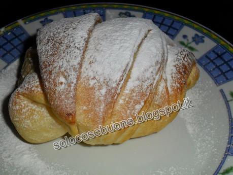 Cornetti di pan brioche