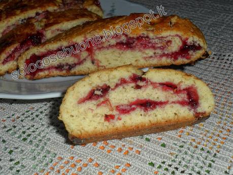 Biscotti  di frolla all'olio  con marmellata