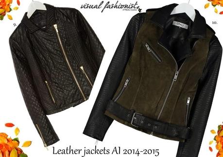 Trend giacche in pelle da donna A/I 2014 2015: 10 modelli economici e come indossarli