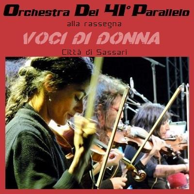 L'Orchestra del 41&deg; parallelo a Sassari, martedi' 30 settembre 2014 alle ore 21 presso il Teatro Civico.