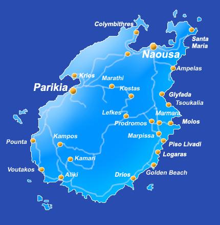 Paros: l'isola del vento