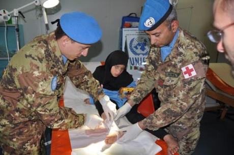 Libano/ Arma di Cavalleria, Associazione. Con i caschi blu italiani il sostegno alle attività di Medical Care