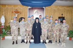 Libano/ Tiro, UNIFIL. Il Metropolita presiede la celebrazione per i Santi delle Specialità dell’Esercito Italiano