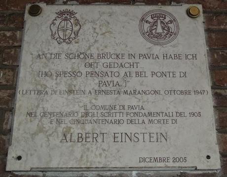 Albert Einstein - Pavia, Italia