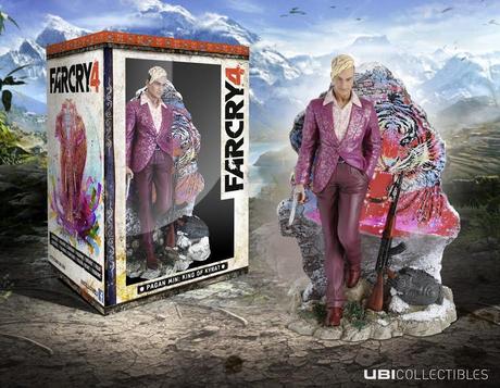 Presentata una nuova statuetta da collezione e il bundle di Far Cry 4 con PlayStation bianca