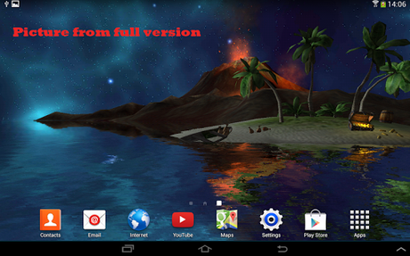  3D Volcano per Android   un Live Wallpaper incredibilmente bello!