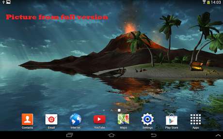  3D Volcano per Android   un Live Wallpaper incredibilmente bello!