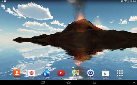  3D Volcano per Android   un Live Wallpaper incredibilmente bello!