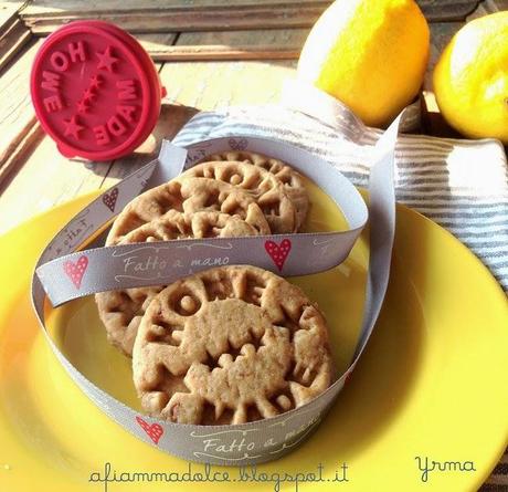 biscotti al limone senza uova e latte